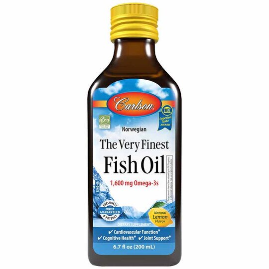 The Very Finest Fish Oil Liquid 1600 Mg Omega-3s, CL